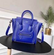 Celine Luggage Bag IN BOX CALFSKIN Blue