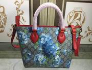 Gucci Soft GG Blue Blooms tote 