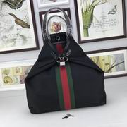 Gucci GG print backpack and tote bag black 