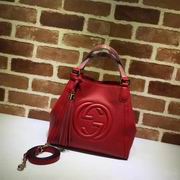 Gucci new style leather hobo red 