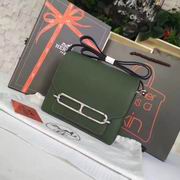Hermes small roulis Bags in GREEN 