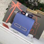 Hermes small roulis Bags in LIGHT BLUE
