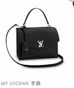 Louis Vuitton Solf Calfskin My Lockme bag  Black