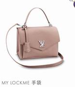 Louis Vuitton Solf Calfskin My Lockme bag Taupe Glace