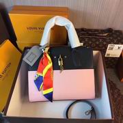 Louis Vuitton CITY STEAMER PM Pink & Black 