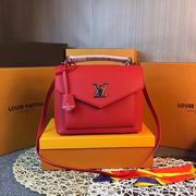 Louis Vuitton MY LOCKME Red leather 