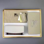 Burberry House Check And Leather Continental Wallet white 