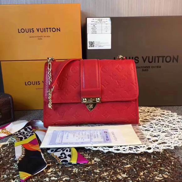  Louis Vuitton SAINT SULPICE PM Red