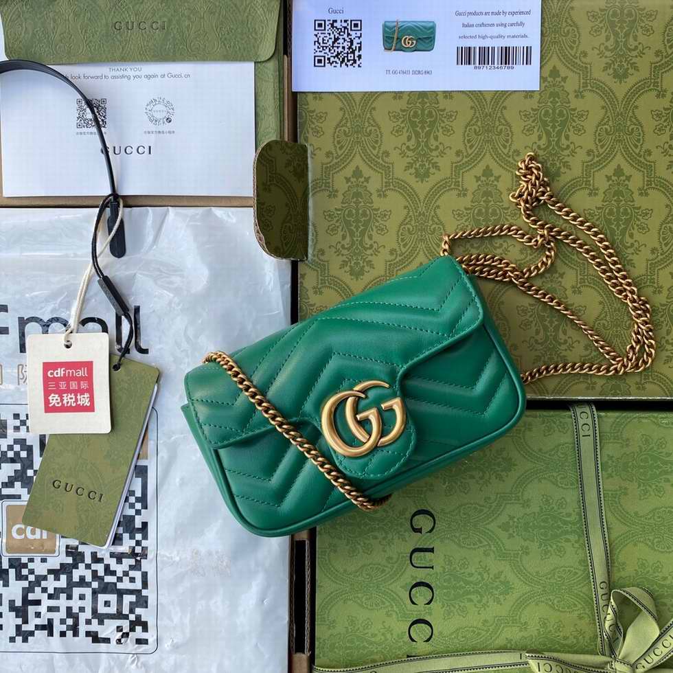  GG Marmont leather super mini bag